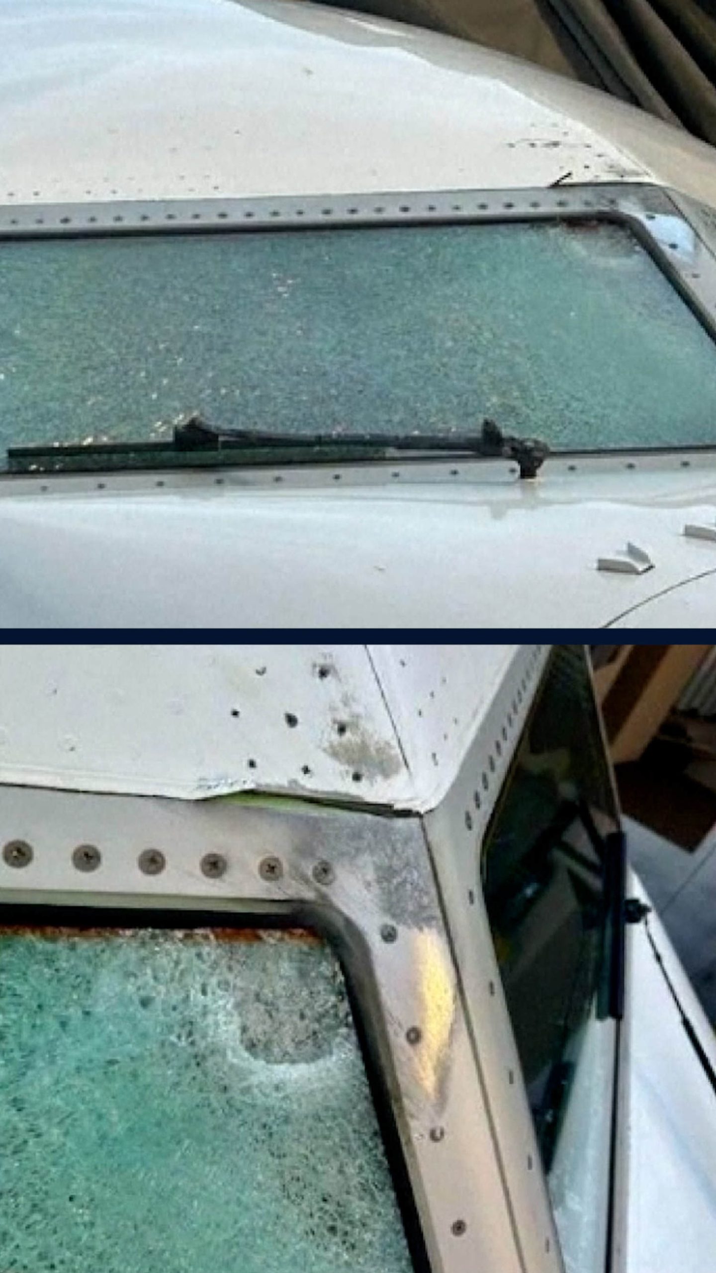 Cockpick window shatters mid-flight on United jet