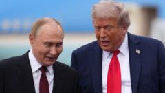 Trump says he did not want ‘wasted meeting’ after plan for Putin talks shelved