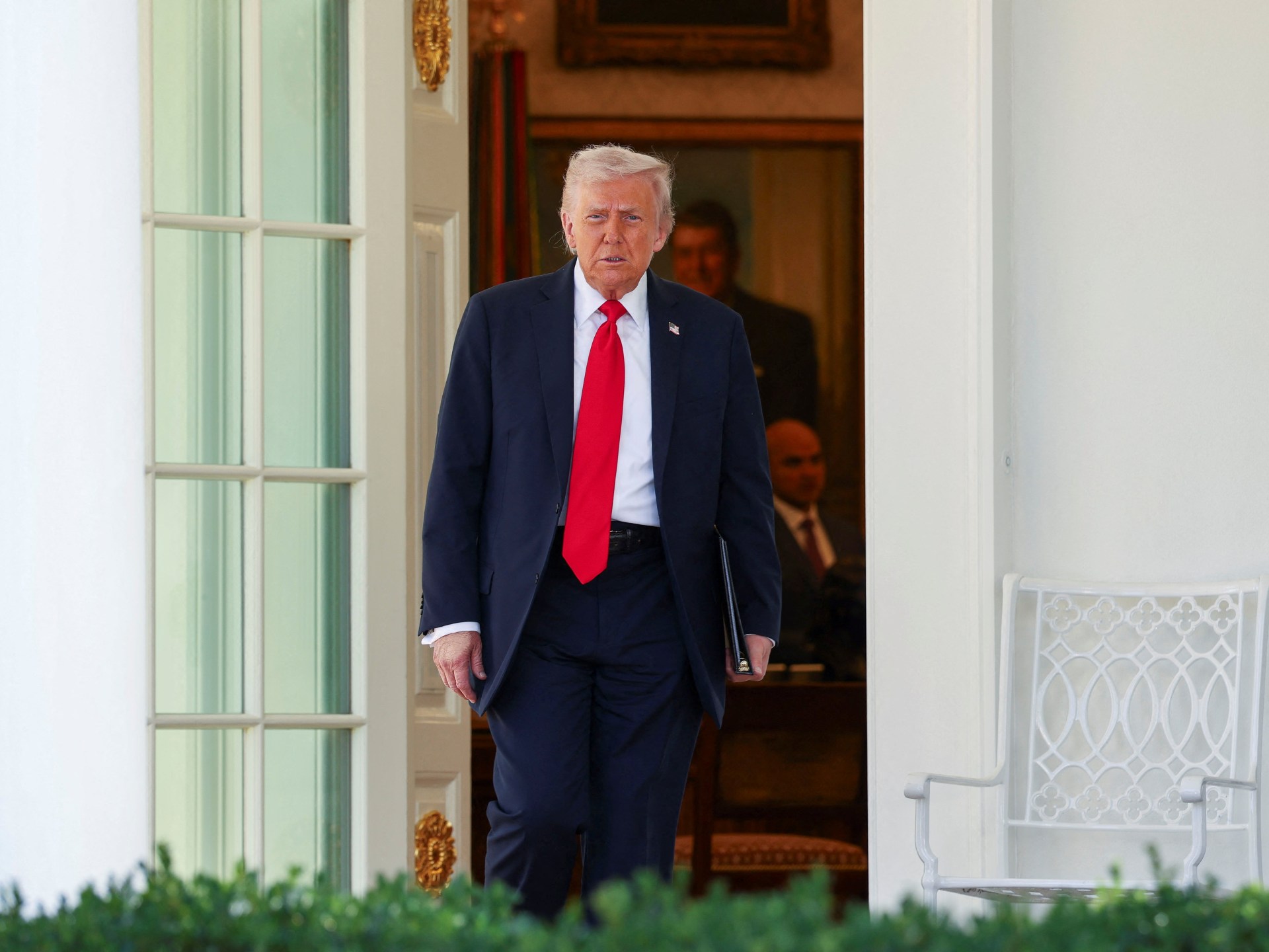 LIVE: Trump to host NATO chief as Putin meeting collapses