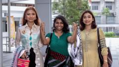 Singaporean women acquitted over pro-Palestinian walk