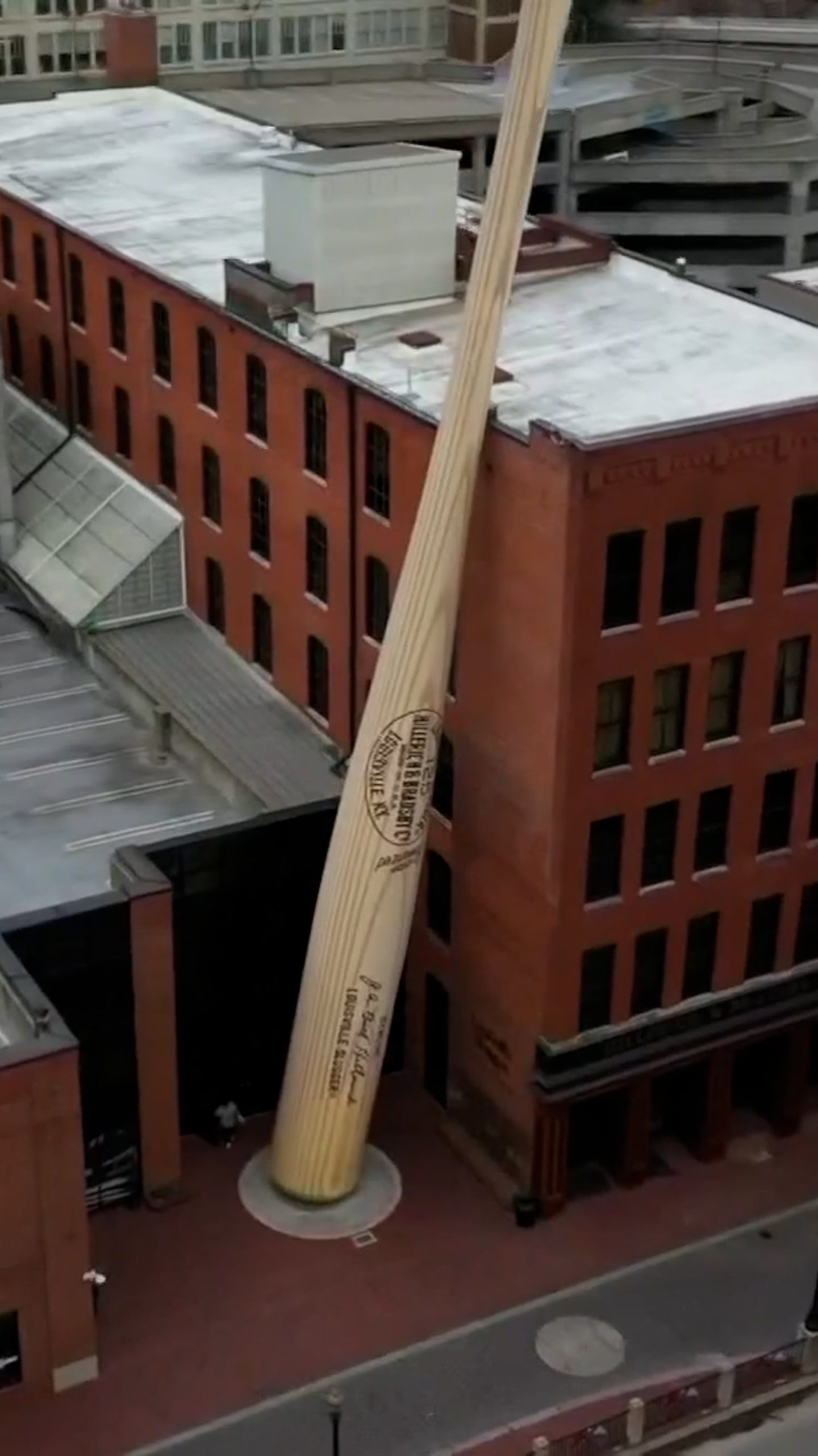 Louisville puts on birthday party for baseball bat