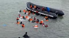 France backing away from pledge to intercept migrant boats, sources tell BBC