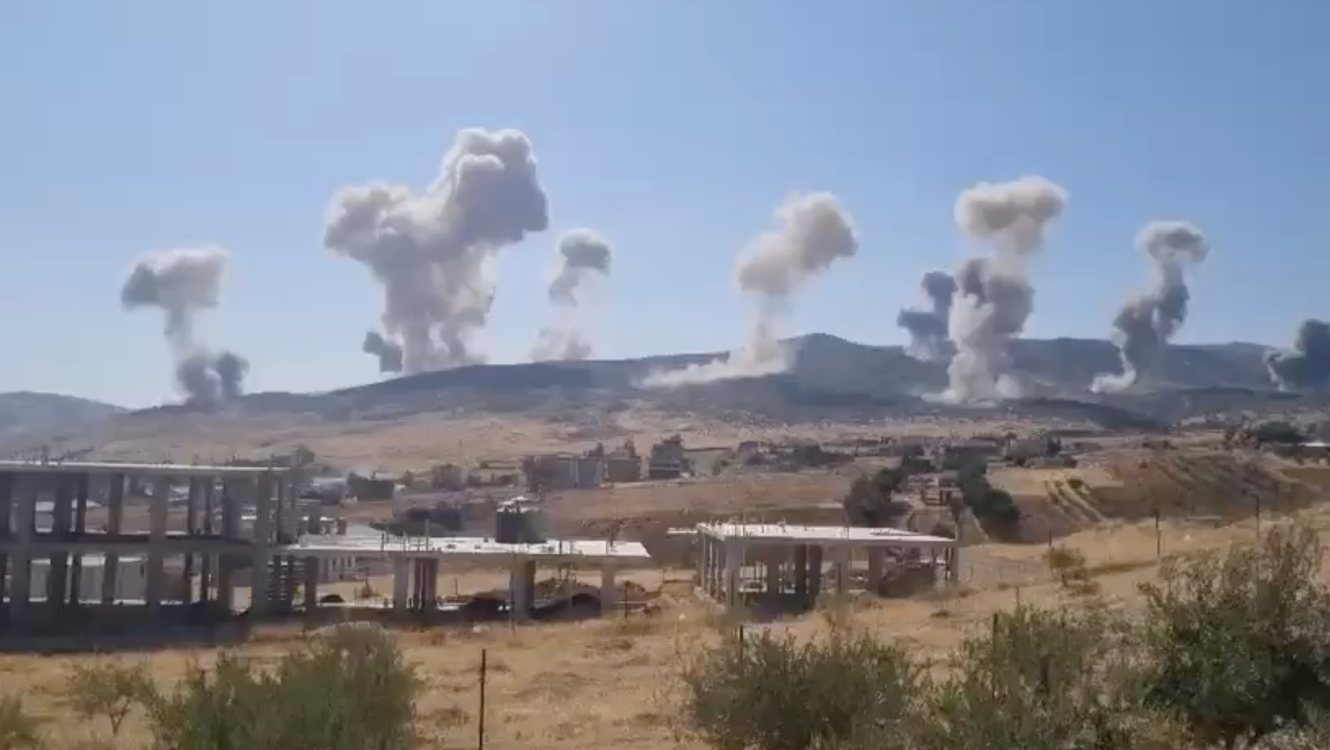 Israeli airstrikes target multiple areas across Lebanon