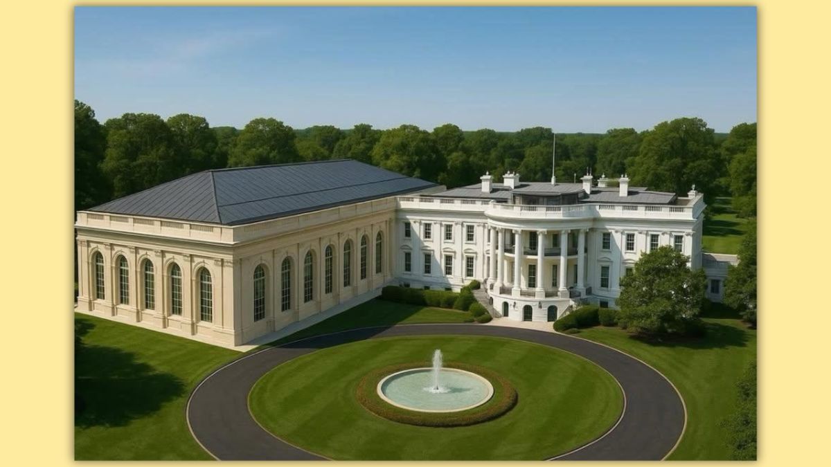 Look out for rumored rendering of Trump’s White House ballroom