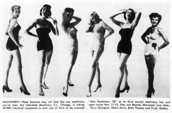Miss Machinery of 1952