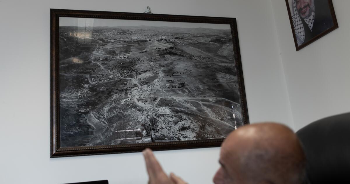 How one road and an Israeli settlement could end dreams for this Palestinian city