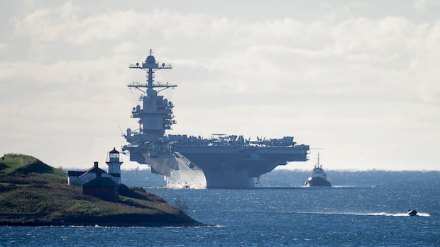 U.S. sending aircraft carrier to South America amid Trump’s anti-cartel campaign