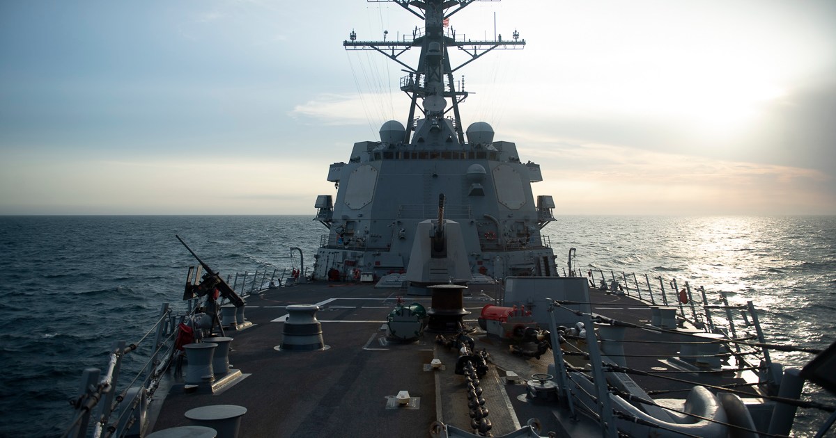 What military force has the US positioned off Venezuela’s coast?