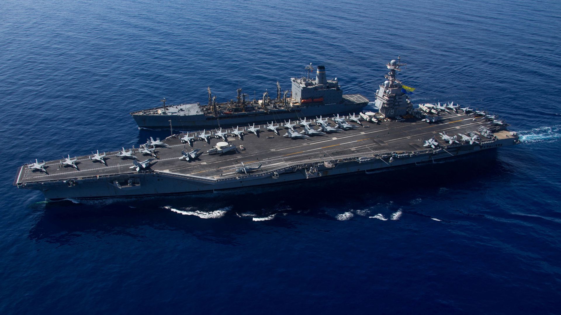 US accused of ‘inventing a war’ as it moves largest aircraft carrier to South America