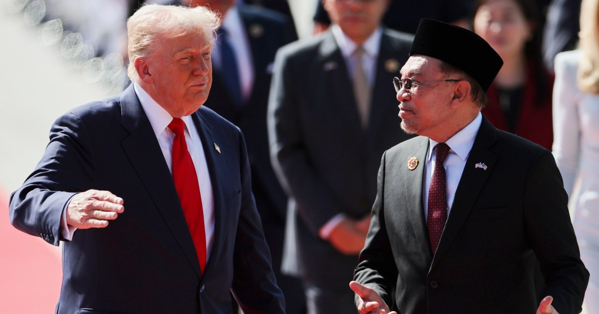 Trump’s Asia trip live: US president to attend ASEAN in Malaysia