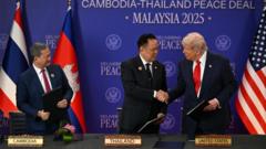 Trump presides over Thai-Cambodia ‘peace deal’ – but what does it mean?