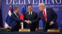 Trump in Malaysia: Dancing and a ‘peace deal’