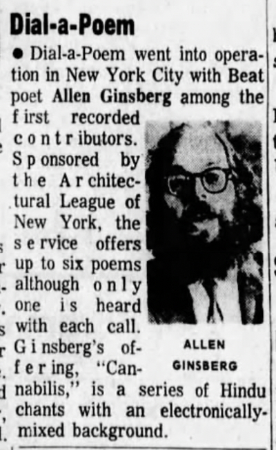 Dial-A-Poem