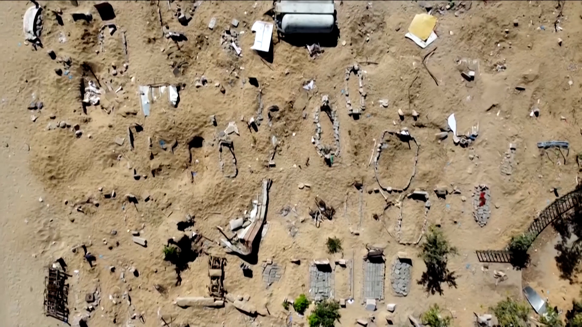 Video: Unidentified Palestinian bodies recovered from Gaza City mass grave