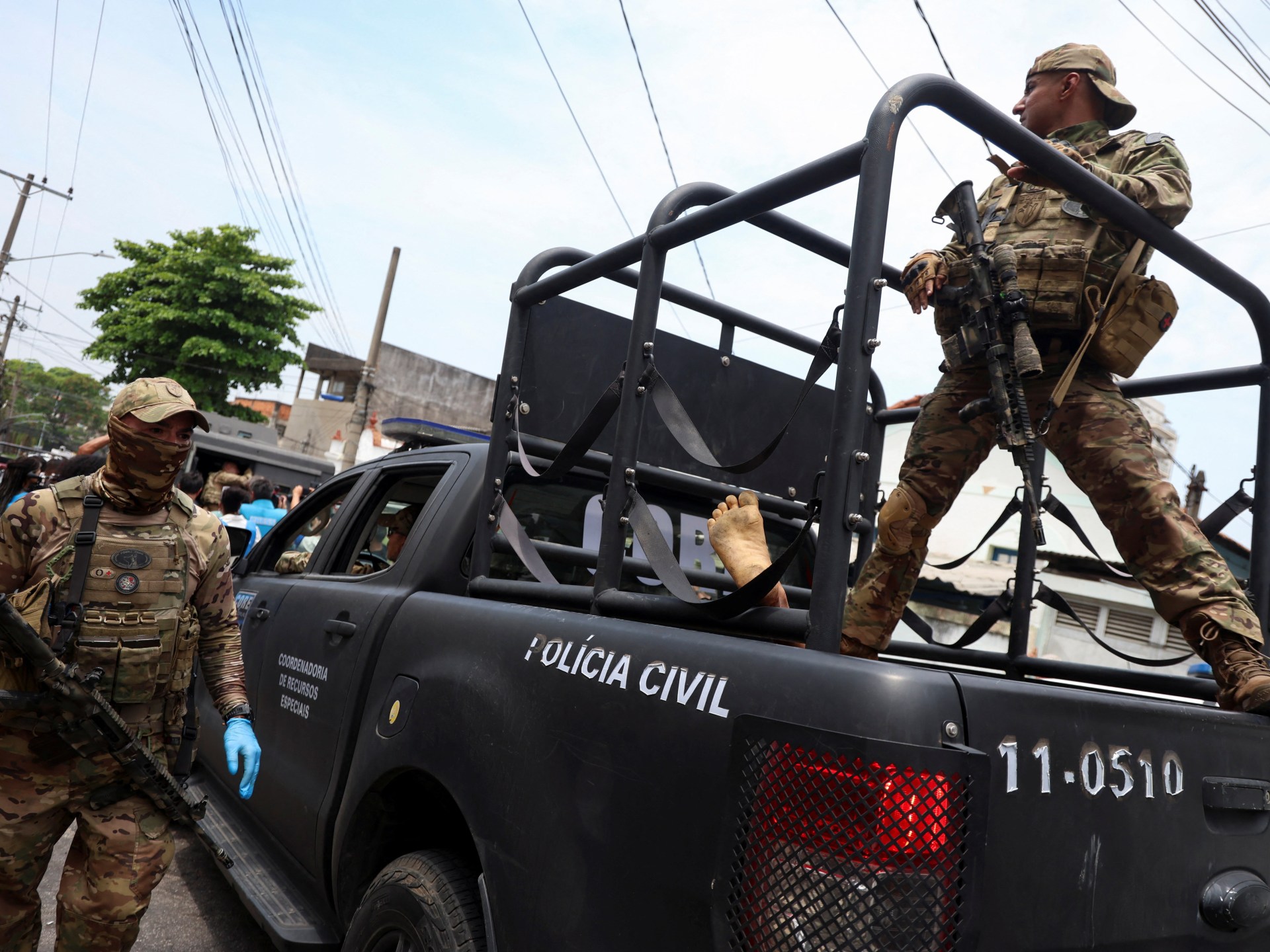 Police operation in Rio de Janeiro favelas leaves dozens dead