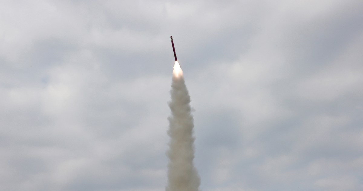 North Korea test-fires cruise missiles as Trump visits South Korea