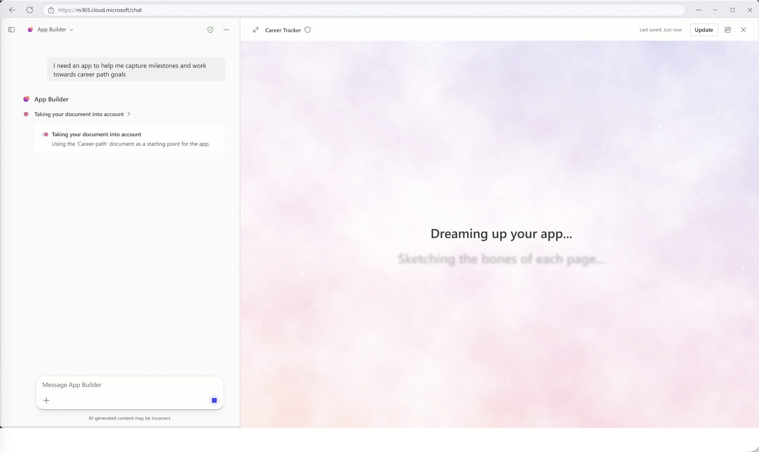M365 Copilot now lets you build apps and agents with natural language prompts