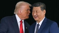 Handshakes and whispers: Trump and Xi’s meeting…in 73 seconds