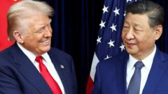 Trump hails ‘amazing’ meeting with China’s Xi but no formal trade deal agreed
