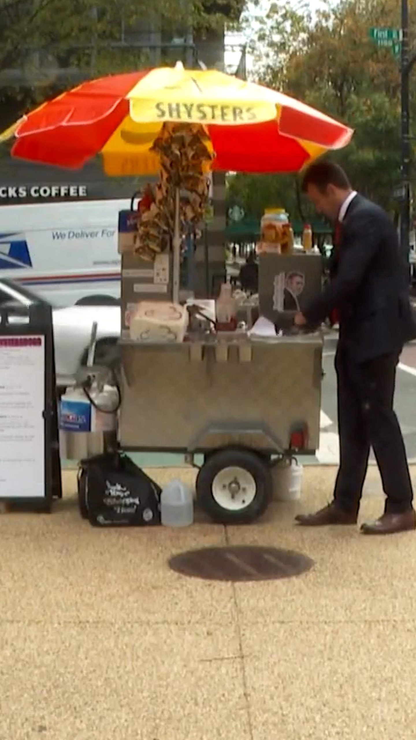 Furloughed IRS lawyer opens hotdog stand