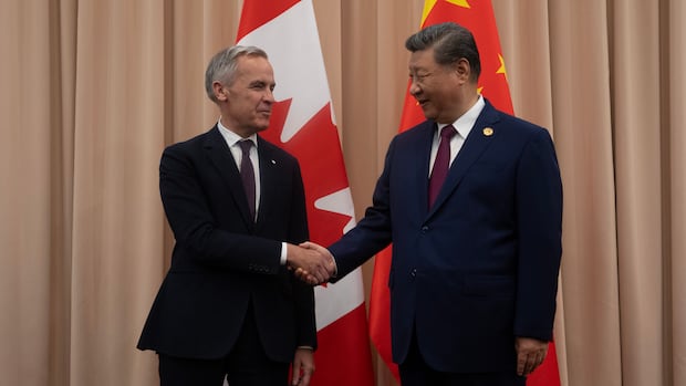 Xi invites Carney to visit China as leaders meet at APEC summit