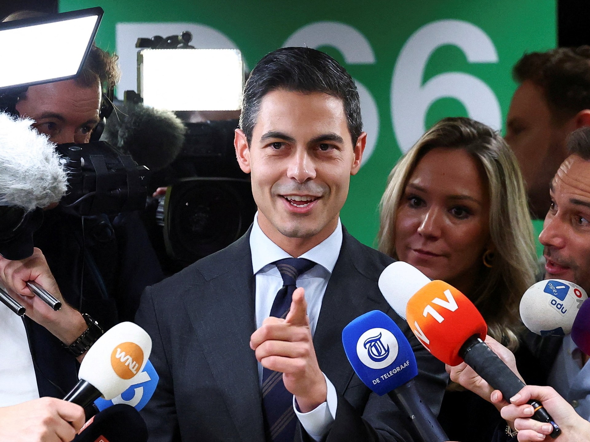 Dutch centrist Jetten claims victory in vote where far right lost ground