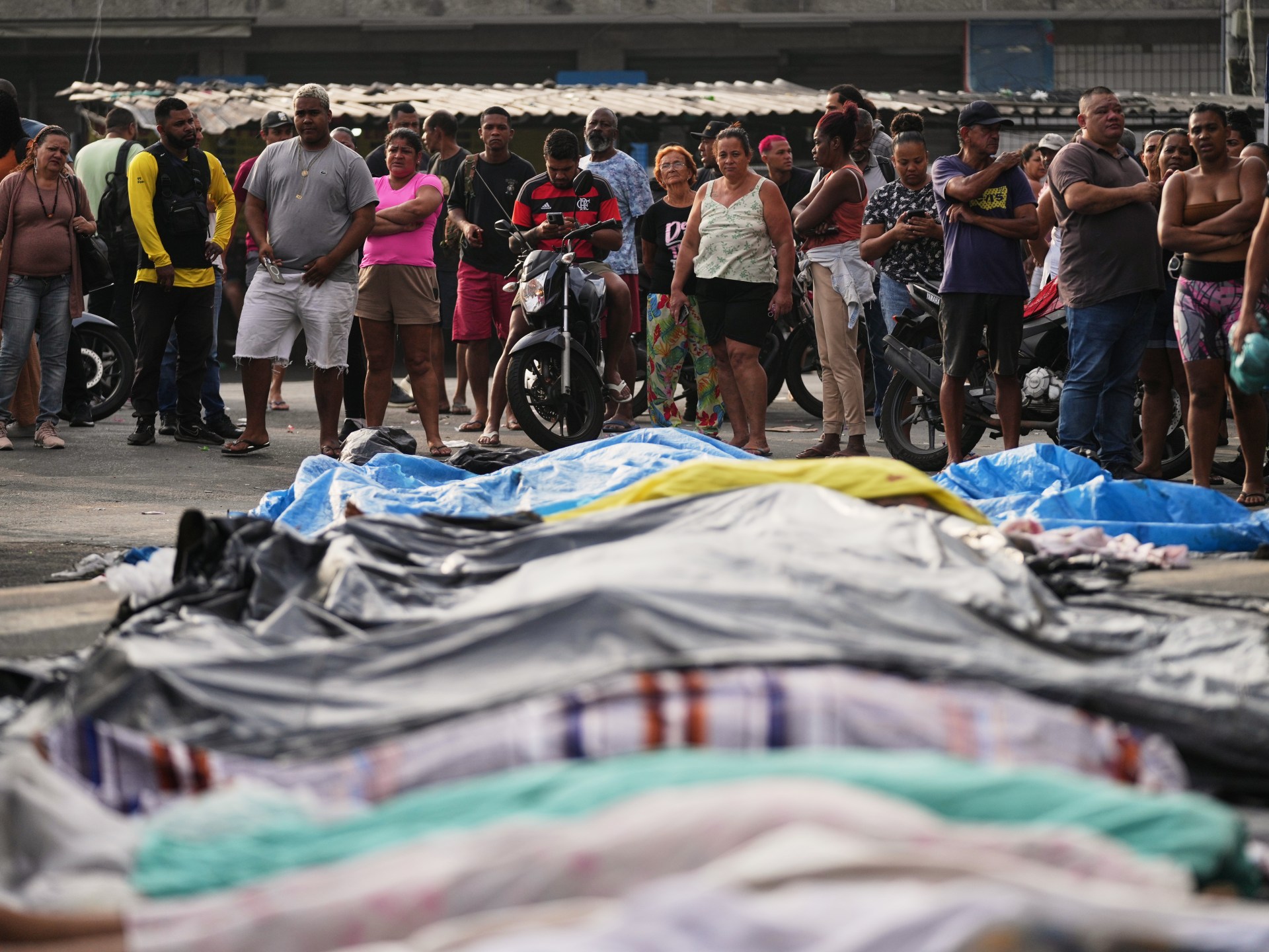 Demonstrators call for governor’s resignation after deadly Rio police raid