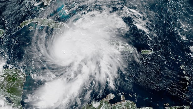 How much of a role did climate change play with Hurricane Melissa?
