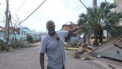 ‘Everything’s gone’ – BBC finally able to access one of Jamaica’s worst-hit areas