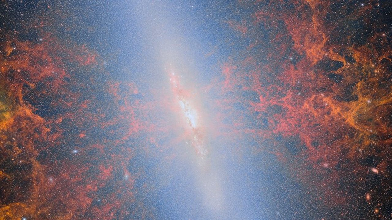 Webb reveals a fiery starburst in the Cigar Galaxy — Space photo of the week