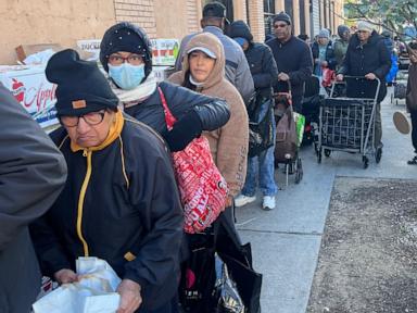 SNAP benefits cut off during shutdown, driving long lines at food pantries