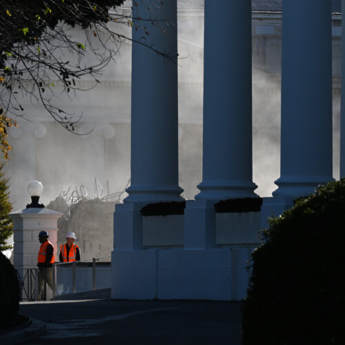 Trump’s swift demolition of East Wing may have launched asbestos plumes