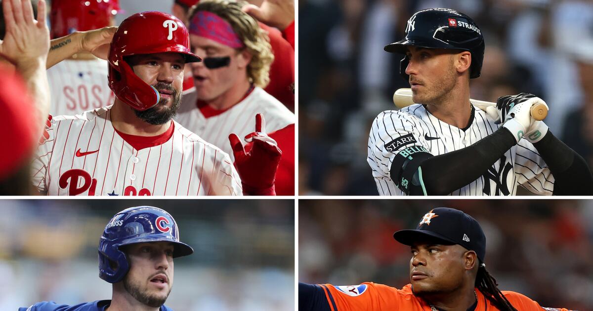 MLB free-agent tracker: Sluggers Cody Bellinger, Kyle Tucker and Kyle Schwarber head the list