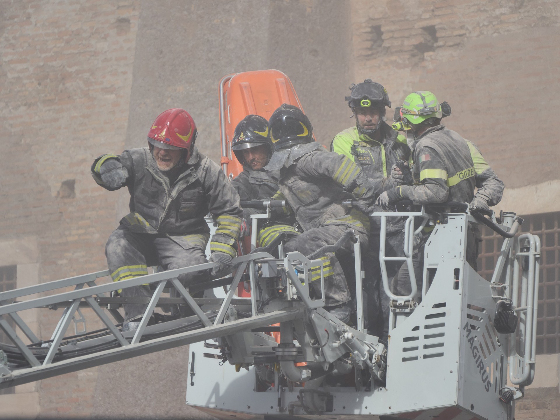 Worker dies in Italy after rescue from partially collapsed medieval tower