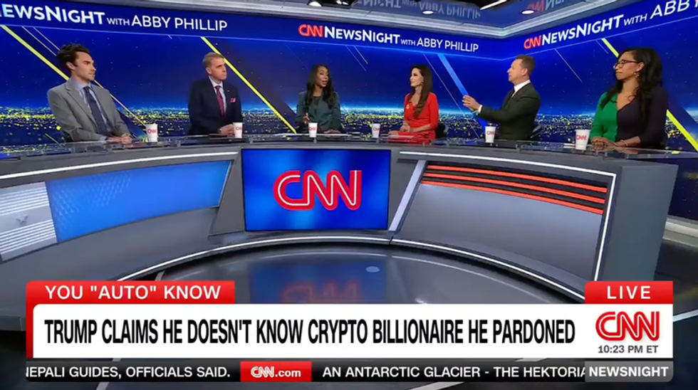 ‘Totally above board!’ Dems mock GOP strategist’s defense of Trump crypto pardon