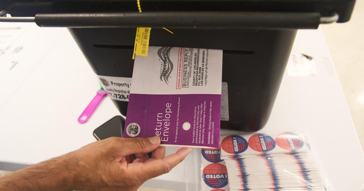 California voters head to the polls to decide anti-Trump, pro-Democrat ballot measure