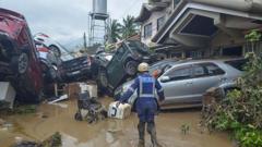 At least 26 dead as typhoon wreaks havoc in the Philippines