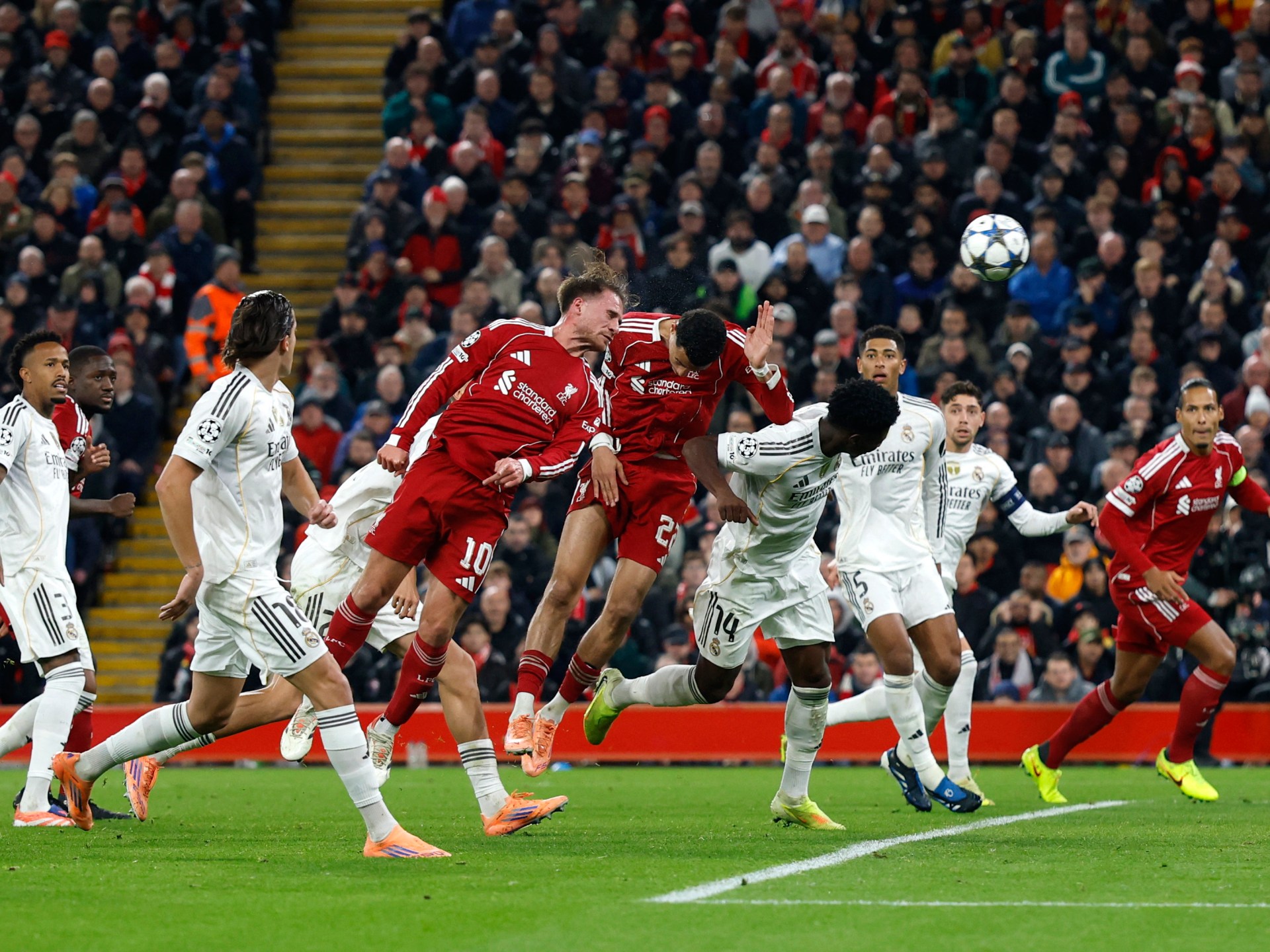 Liverpool defeats Real Madrid in Champions League after Mac Allister goal