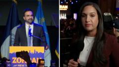 ‘All smiles and joy here’: Inside Mamdani’s victory party