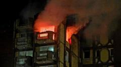 Eleven killed in blaze at Bosnian retirement home