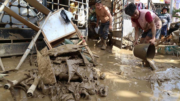 At least 114 dead after Typhoon Kalmaegi floods Philippines, engulfing entire communities