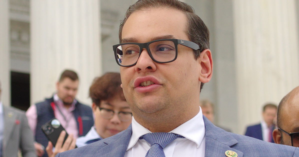 George Santos hysterically flips out on Republican who lost NYC mayoral race