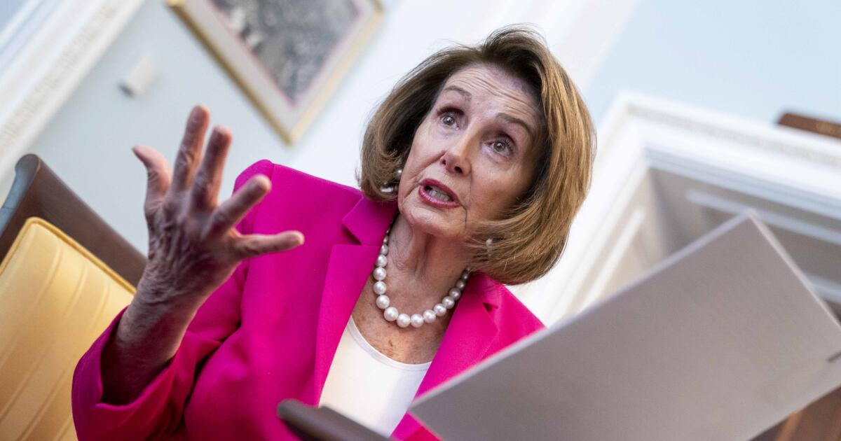 Barabak: Nancy Pelosi prided herself on cold calculation. She knew it was time