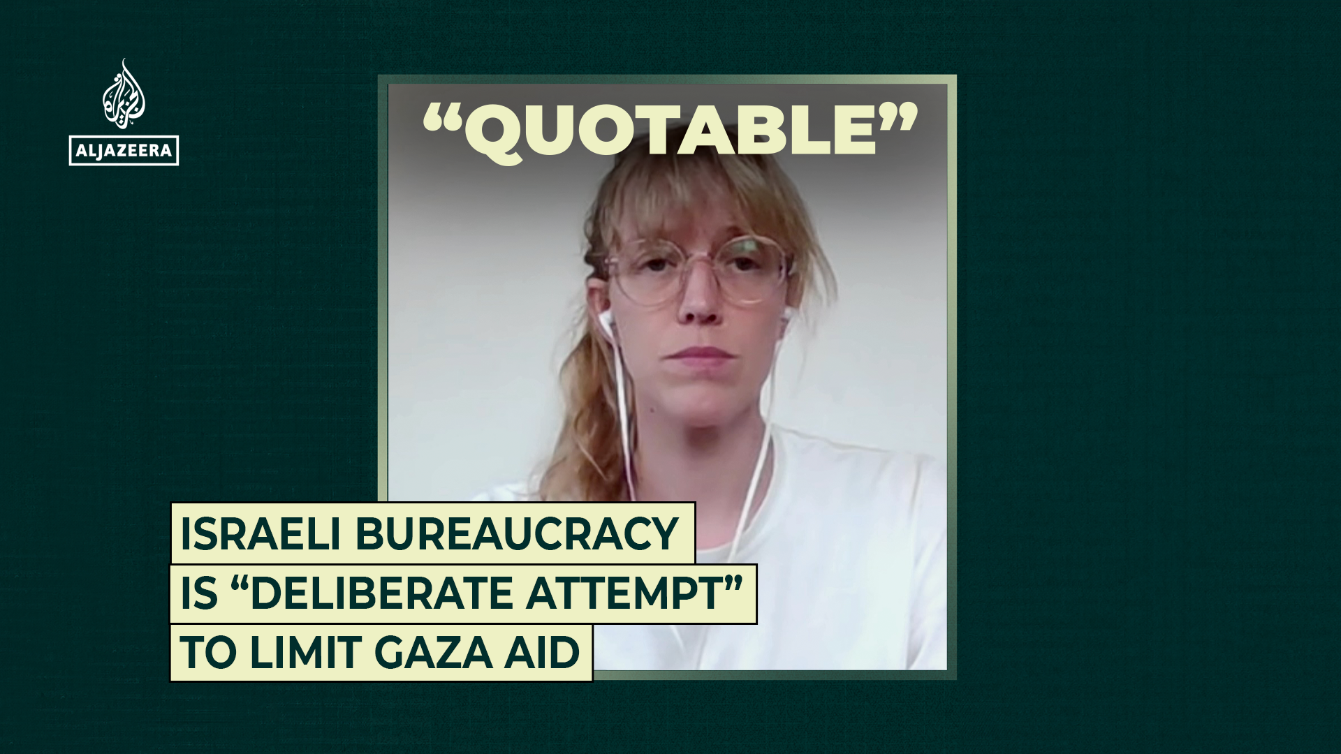 Israeli bureaucracy is “deliberate attempt” to limit Gaza aid