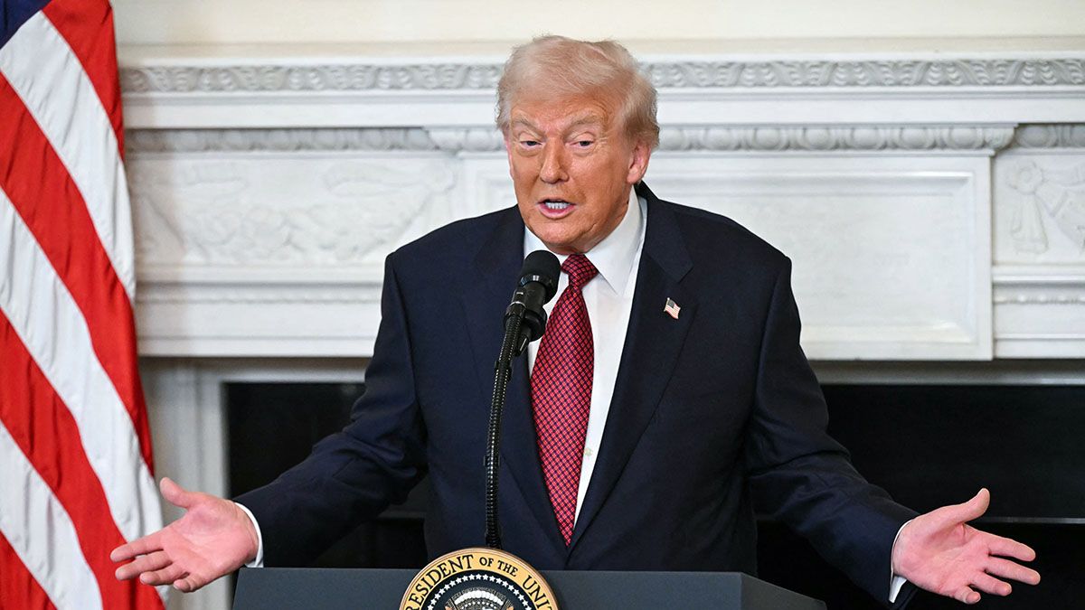 Trump falsely claims ID required for groceries, gas station purchases