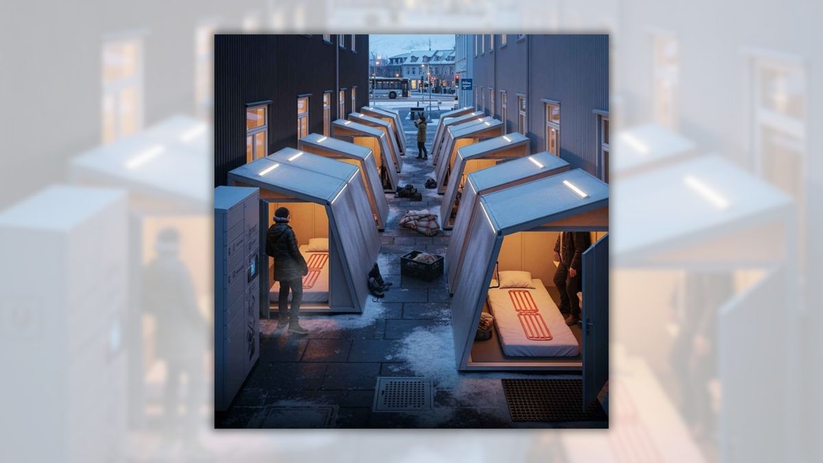 Claim about foldable homeless pods in Iceland falls apart under scrutiny