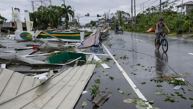 Typhoon Fung-wong blows away from Philippines, leaving 4 dead and 1.4 million displaced