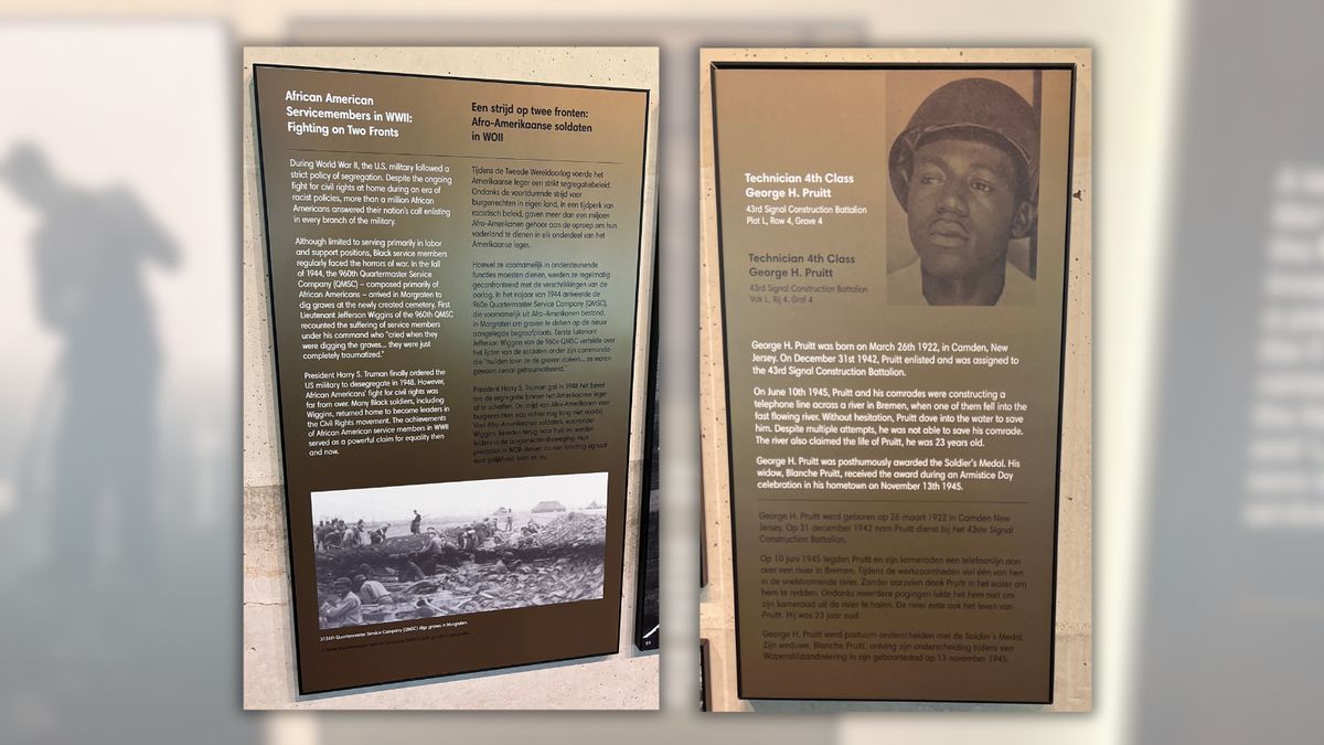 Did Trump admin remove panels honoring fallen Black US soldiers in the Netherlands? What we know