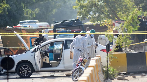 Suicide bomber attacks outside Islamabad court, killing 12: Pakistan’s interior minister