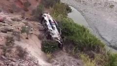 At least 37 killed in Peru after bus plunges into ravine